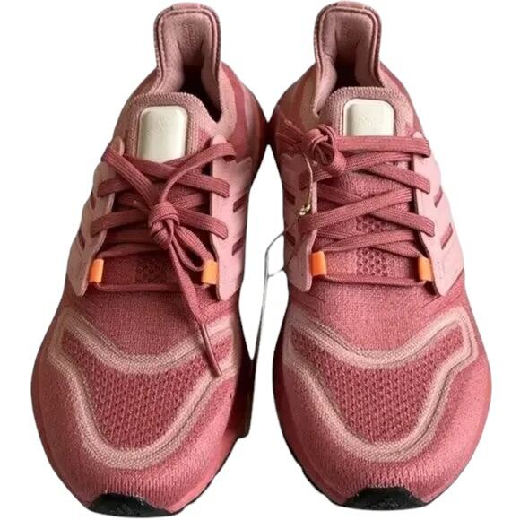 Adidas Ultraboost 22 Mauve/Orange Running Sneakers , US7 - Picture 3 of 13